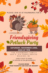 FRIENDSGIVING PARTY & POTLUCK