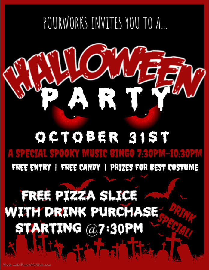 HALLOWEEN PARTY & MUSIC BINGO NIGHT!