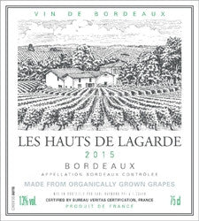 Les Hauts de Legarde Bordeaux Blanc - 2015